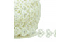 Aljofre de Pérola, Coração 14mm, Creme