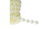 Aljofre de Pérola, Flor Espiral 13mm, Creme