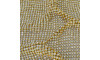 Malha de Strass, Ouro, Cristal