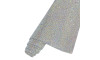 Manta de Vidro, Strass, Furtacor/Prata