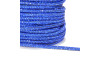 Tubo de Strass, 04mm, Fini para Cadarços, Azul