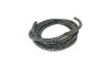 Tubo de Strass, 06mm, Fumê