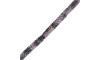 Tubo de Strass, 06mm, Cristal/Preto/Rosa