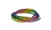 Tubo de Strass, 04mm, Fini para Cadarços, Colorido