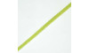 Tubo de Strass Meia Cana, 06mm, Amarelo Neon