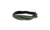 Tubo de Strass Meia Cana, 06mm, Grafite