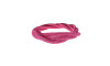 Tubo de Strass Meia Cana, 06mm, Rosa Pink