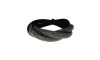 Tubo de Strass Meia Cana, 12mm, Grafite