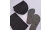 Kit Pantufa Unissex, Preto
