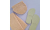 Kit Pantufa Unissex, Rosa Pó