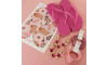 Lonita Sublimada, Capivara Floral, Rosa/Marrom