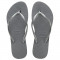 Sandálias Havaianas Slim, Cinza Aço