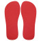 Sola Basic, 100% Borracha, Vermelho Coral