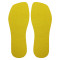 Sola Slim Square, 100% Borracha, Amarelo Solar
