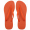 Chinelo Slim, Sr.Chinelo, 100% Borracha, Laranja Vibrante