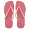 Chinelo Slim Square, Sr.Chinelo, 100% Borracha, Rosa Glacê