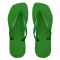 Chinelo Slim Square, Sr.Chinelo, 100% Borracha, Verde Limão