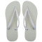 Chinelo Slim, Sr.Chinelo, 100% Borracha, Branco