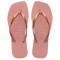 Sandálias Havaianas Slim Square, Rosa Crocus