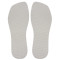 Sola Slim Square, 100% Borracha, Branco