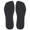 Sola Slim Square, 100% Borracha, Preto