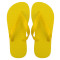 Chinelo Basic, Sr.Chinelo, 100% Borracha, Amarelo Solar