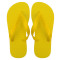 Chinelo Basic, Sr.Chinelo, 100% Borracha, Amarelo Solar