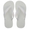 Chinelo Basic, Sr.Chinelo, 100% Borracha, Branco