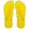 Chinelo Slim, Sr.Chinelo, 100% Borracha, Amarelo Solar
