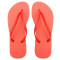 Chinelo Slim, Sr.Chinelo, 100% Borracha, Vermelho Coral