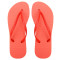 Chinelo Slim, Sr.Chinelo, 100% Borracha, Vermelho Coral