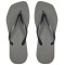 Chinelo Slim Square, Sr.Chinelo, 100% Borracha, Cinza Urbano