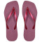 Chinelo Slim Square, Sr.Chinelo, 100% Borracha, Vinho Marsala