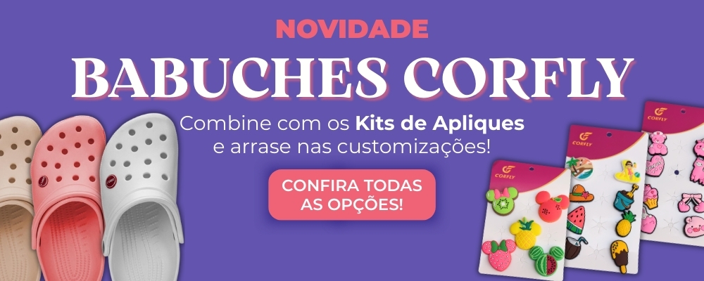Slide Babuches e Apliques